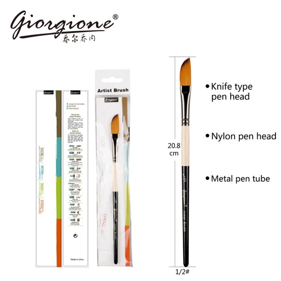 

Giorgione Art Brush Dagger G-3030