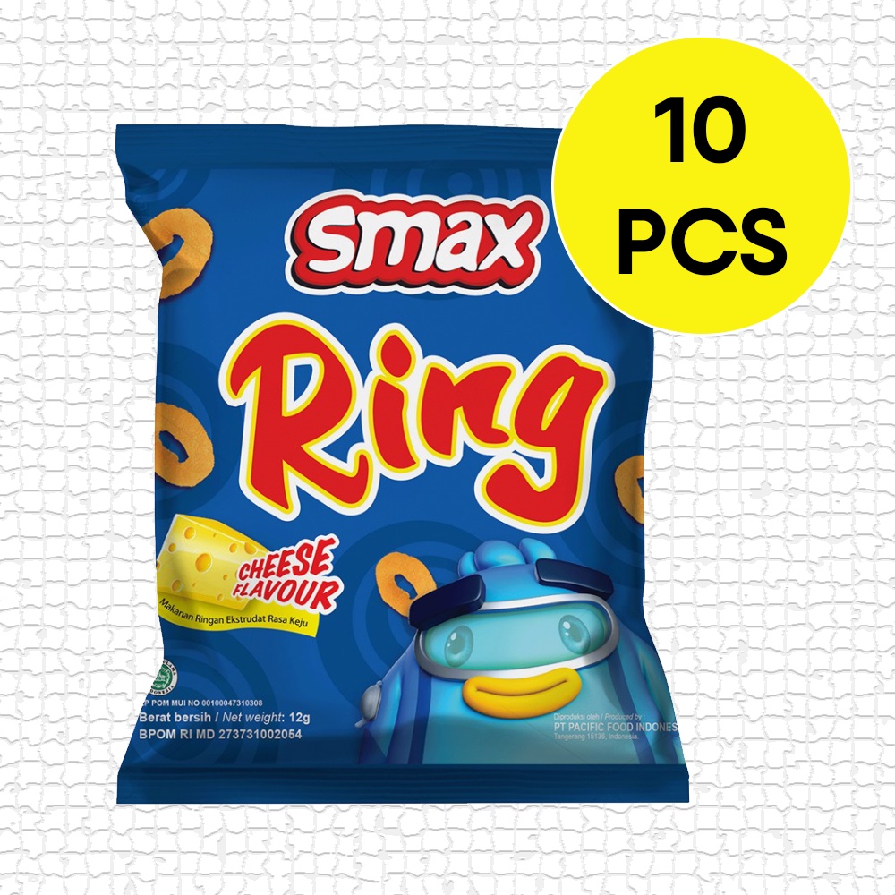 

Smax Ring Snack Rasa Keju 10 Pcs