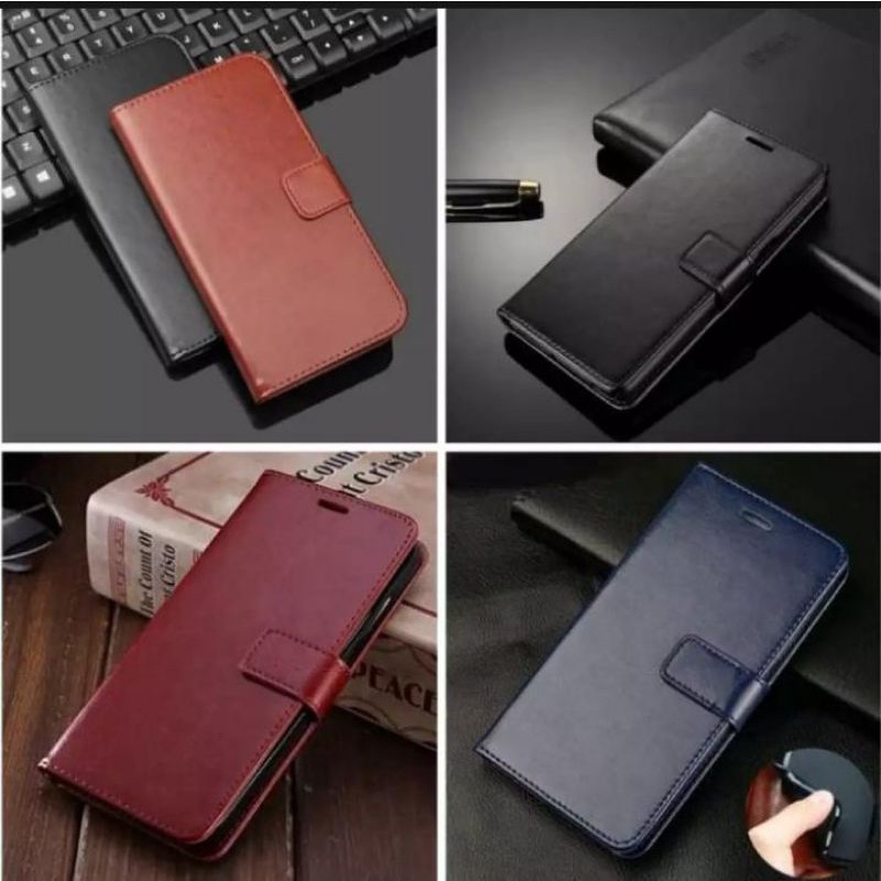 OPPO F7 FLIP WALET CASE LEATER SILICON HP BERBENTUK DOMPET