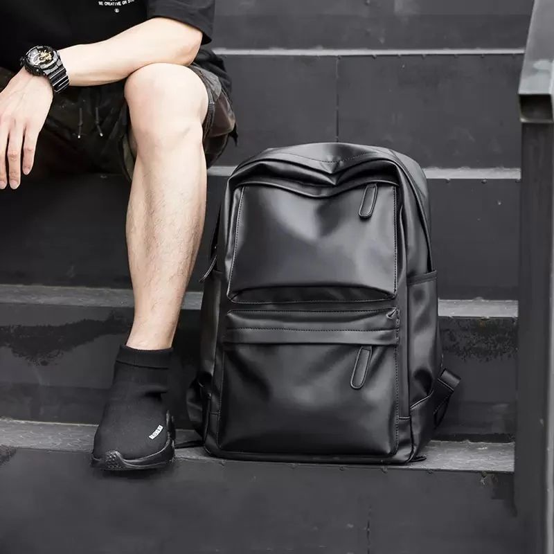 ZRA MAN LEATHER BACKPACK