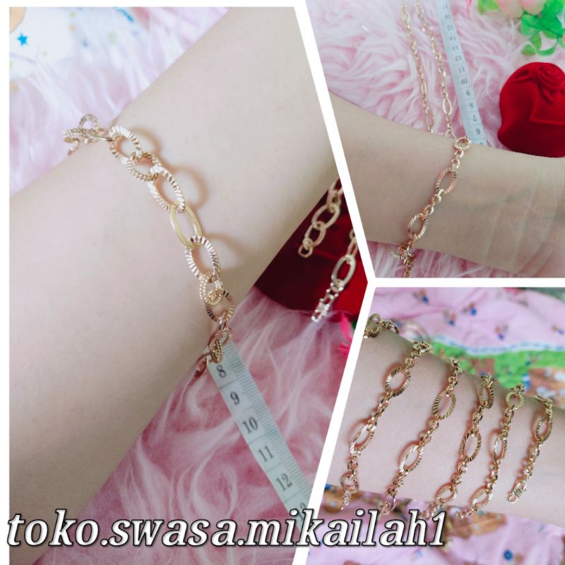 Gelang SWASA SET plat isi 4