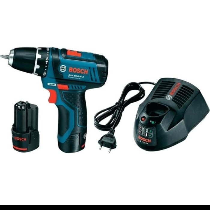 BOSCH Mesin Bor Baterai - Cordless Drill GSR 10,8-2 LI BOSCH