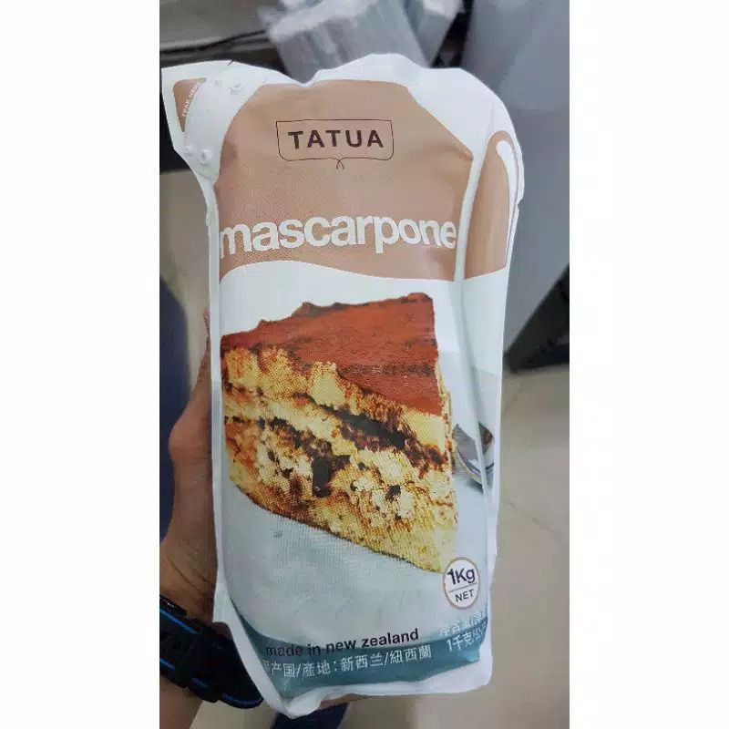 TATUA MASCARPONE CHEESE 1KG - KEJU MASCARPONE IMPORT
