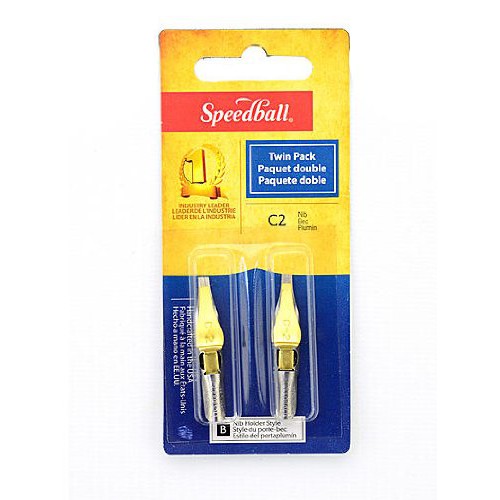 Speedball Art Products - C-2 Twin Pack Nibs