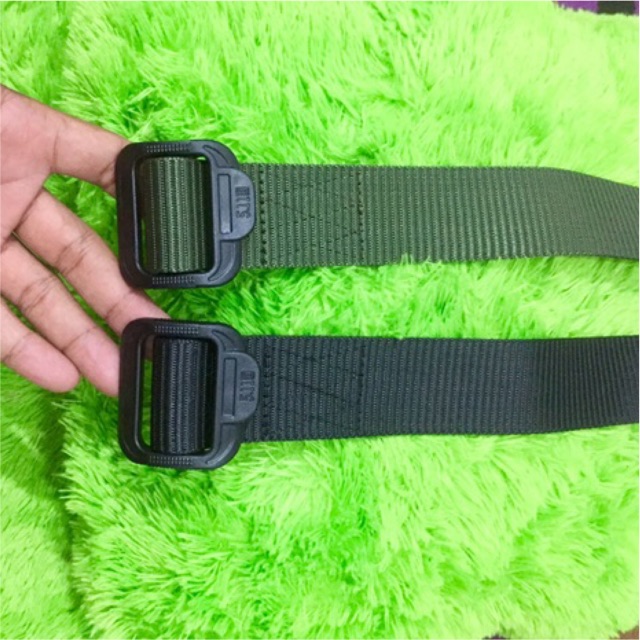 [[antonHilmanto]] gesper pria remaja bahan nylon solid nodel kepala geser tanpa lubang #ikatpinggang #gesper #talipinggang #menbelt