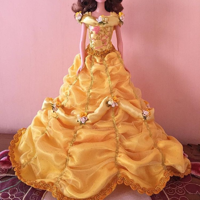 Baju barbie belle handmade