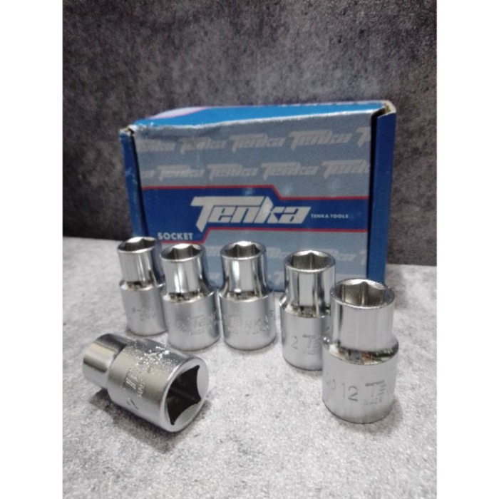 TENKA Mata Kunci Socket Tenka 1-2inch 12 PT 12 Mm