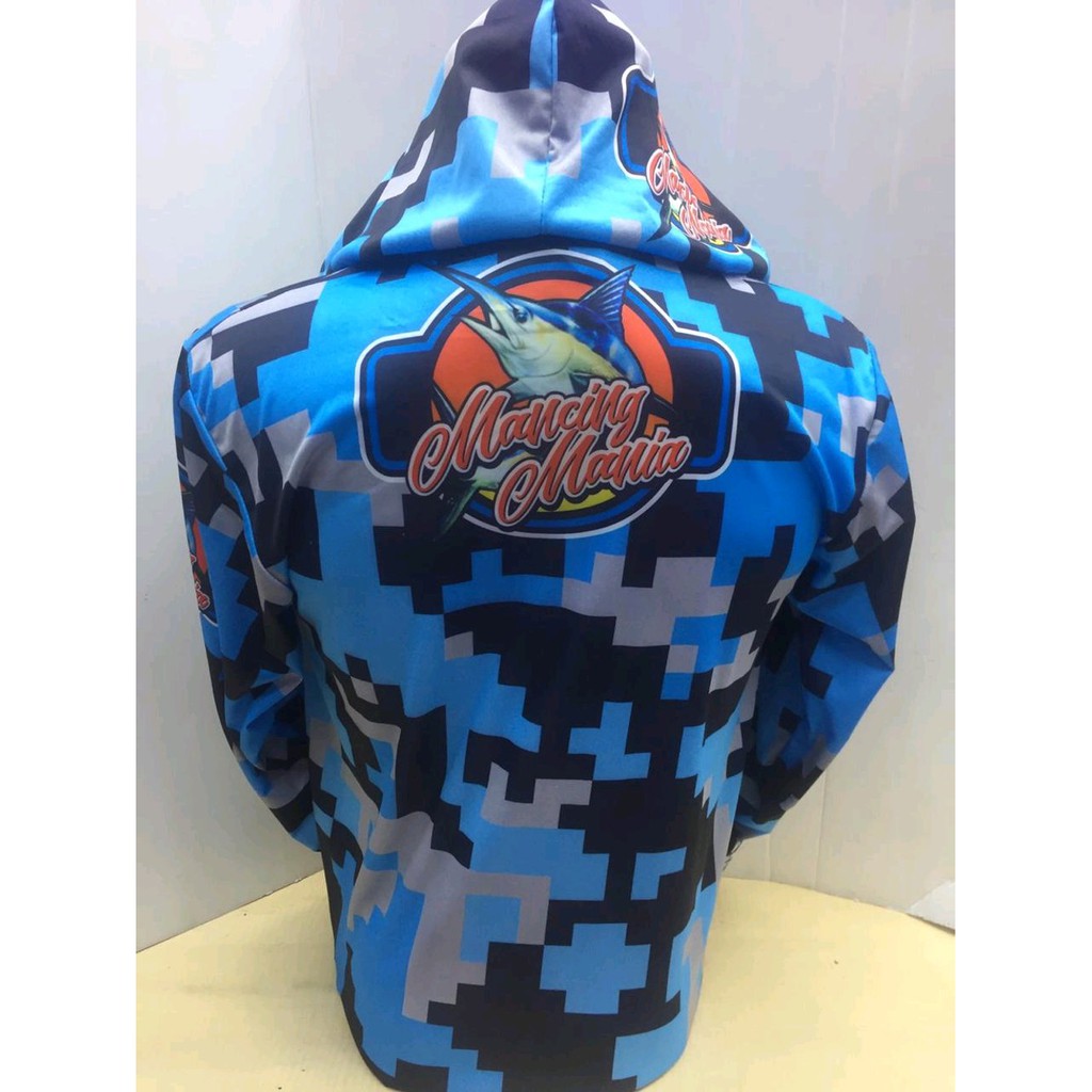 Baju kaos mancing mania - baju pemancing