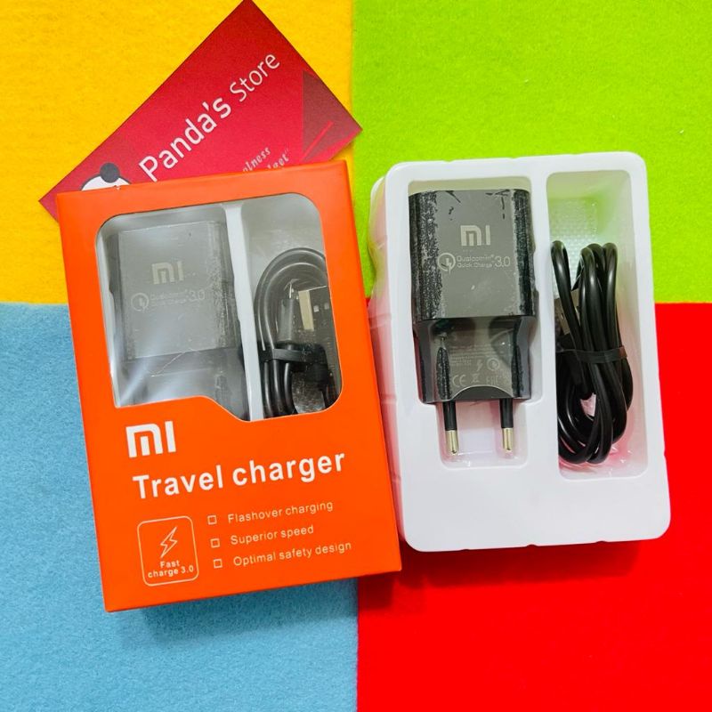 Charger Xiaomi Original 100% Fast Charging - Micro &amp; Type-C USB