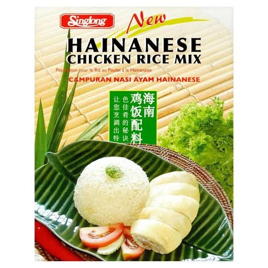 

978Eq010W Hainanese Chicken Rice Mix Singlong / Nasi Ayam Hainan WQ2