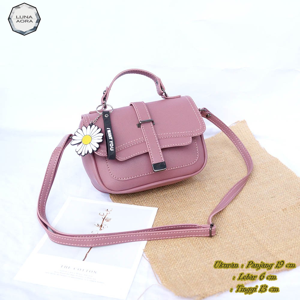 Luna AoraTas Selempang Bahu wanita Micro Simple 2in1/Slingbag wanita