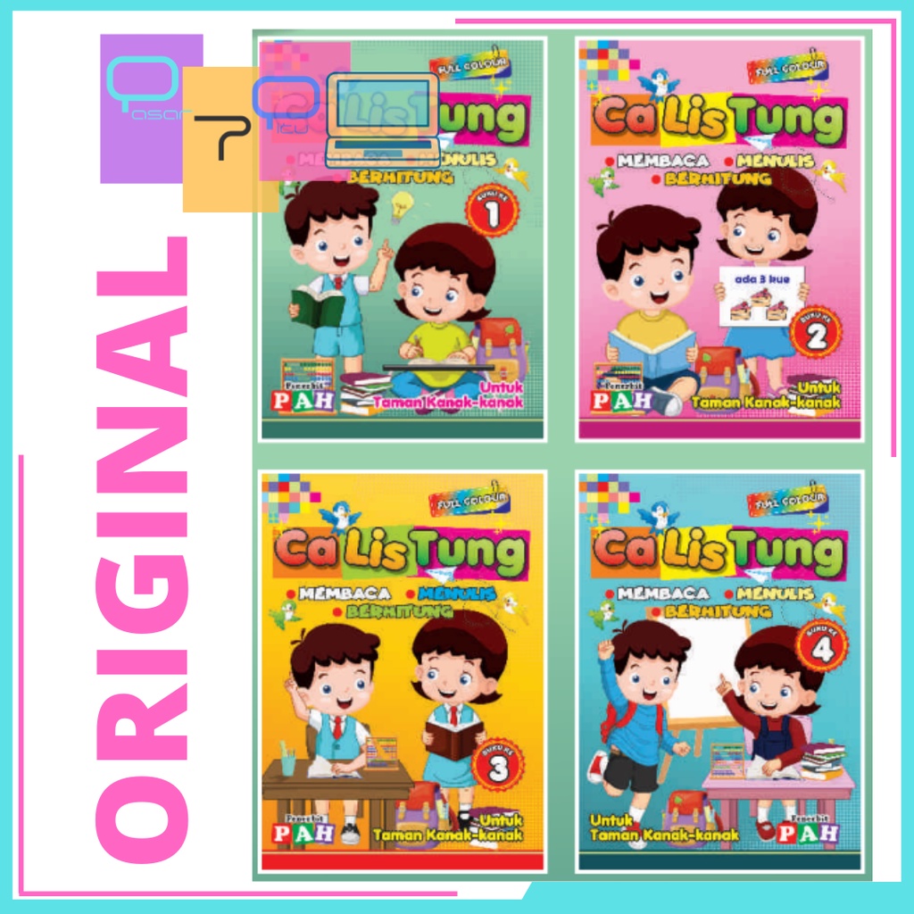 Buku Anak Calistung Untuk TK dan SD