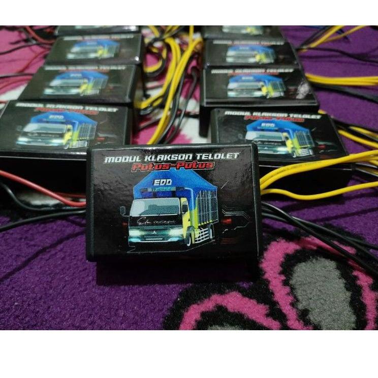 Spesial Diskon MODUL KLAKSON PUTUS PUTUS TELOLET 3CORONG ALA MARCO ITALY 12V/24V