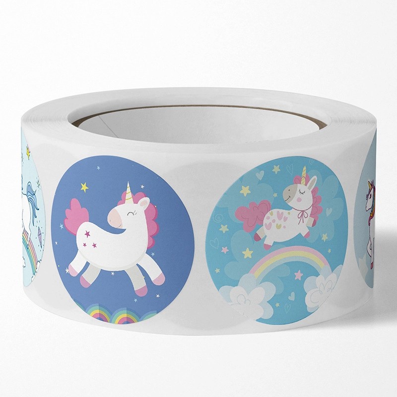 Stiker Unicorn isi 500 Label Sticker Murah My Little Pony Kado Anak