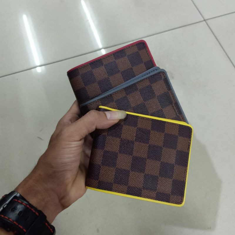 Dompet Lipat LV Damier Brown Premium Quality