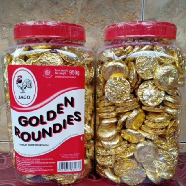 

COKLAT KOIN 1 TOPLES GOLDEN ROUNDIS 950gr // COKLAT KOIN MURAH // coklat terlaris