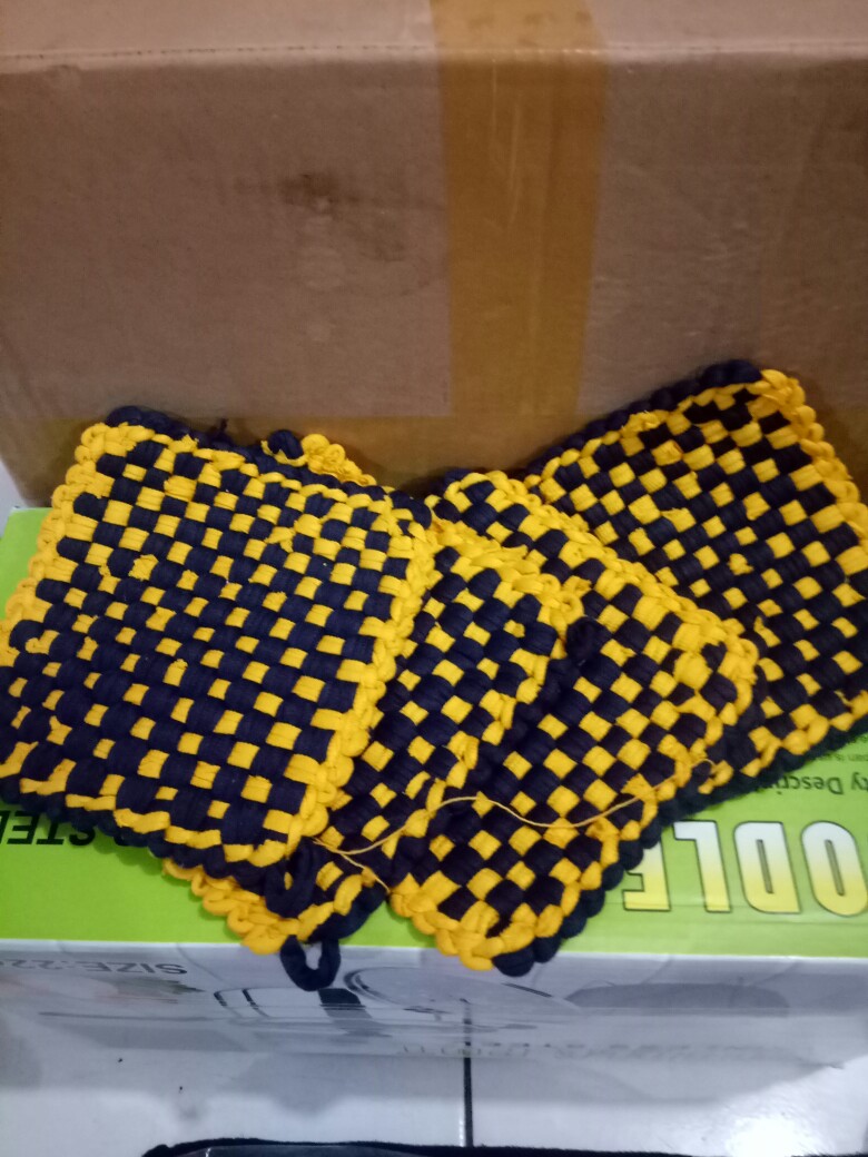 Cempal Anyam Anti Panas / Kain Lap Cempal Wajan / Lap Jampel