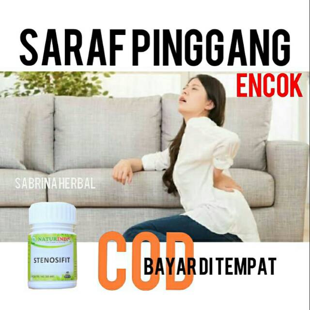 COD Obat Herbal Syaraf Pinggang, Saraf Kejepit, Naturindo