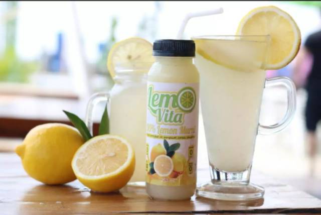 Lemovita lemon 100% Jus Lemon penambah daya tahan tubuh untuk menghambat virus detoks