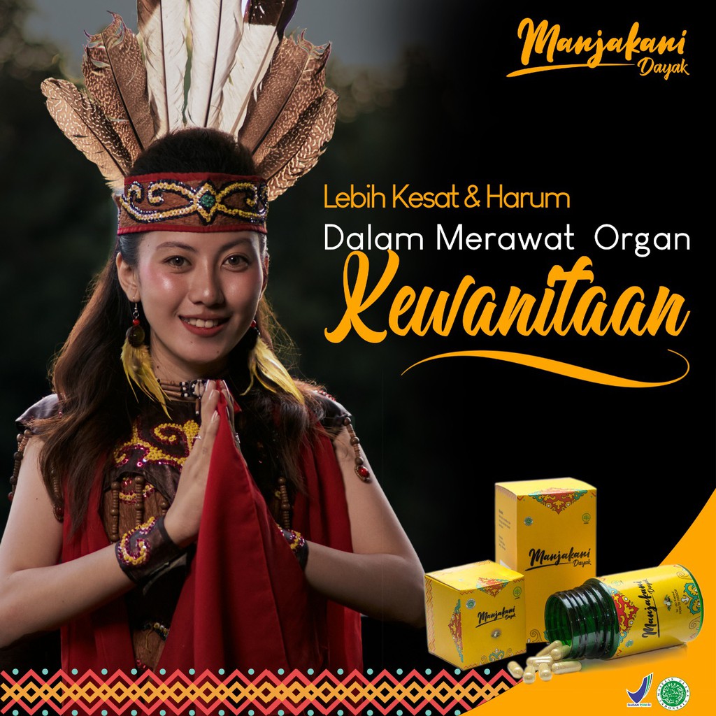 MANJAKANI DAYAK Obat Herbal Atasi Keputihan, Bau & Gatal Miss V / Kewanitaan Rapet Wangi Keset BPOM-4