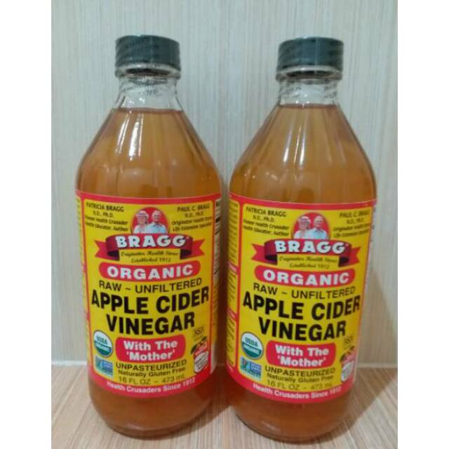 

BRAGG APPLE CIDER VINEGAR (CUKA APEL) 473 ML