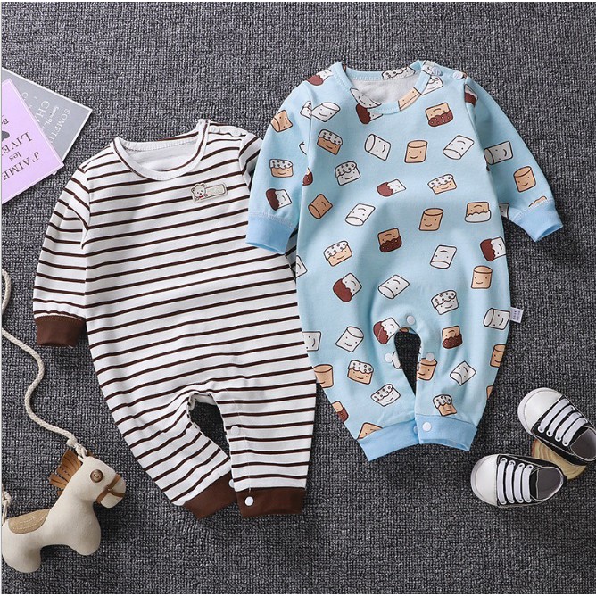 Baju Jumper bayi   /pakaian romper jumpsuit anak bahan halus kualitas premium