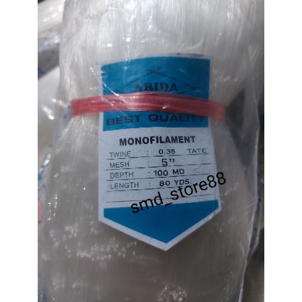 Jaring ARIDA 5 INCH 0,35 100md/80y TATE