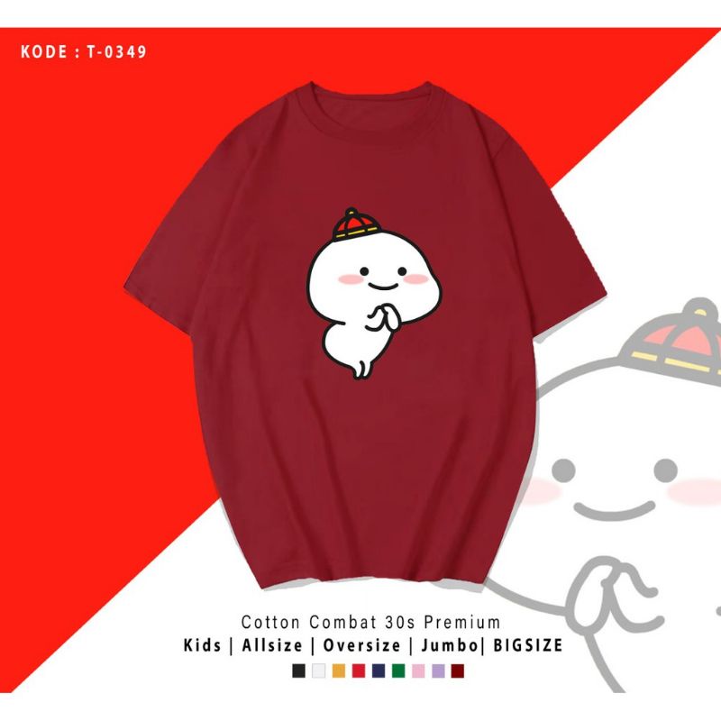 KAOS EDISI IMLEK PENTOL BOY/KAOS SINCIA PENTOL COWO