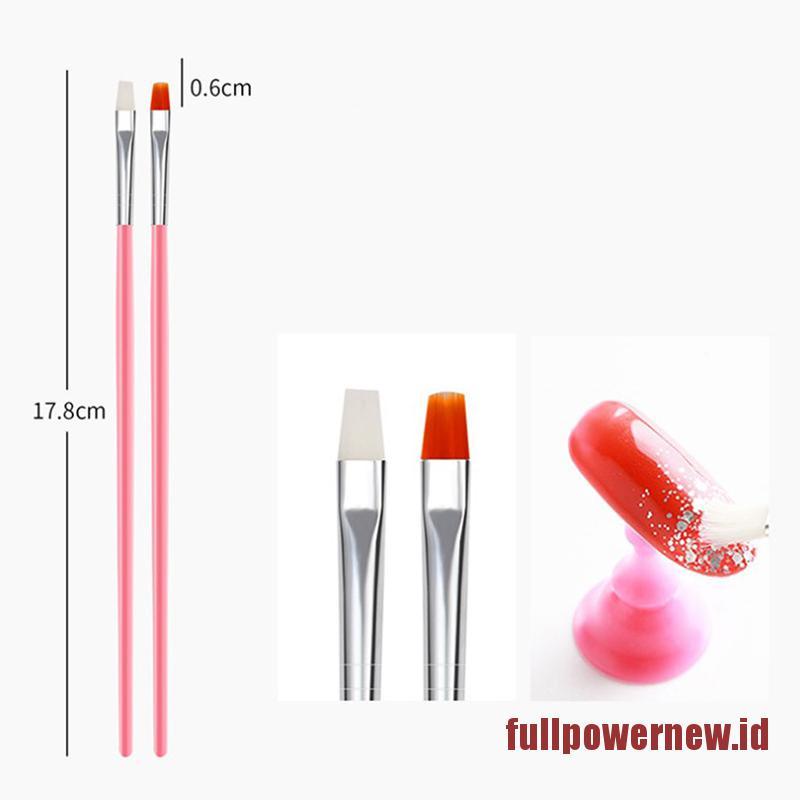 【COD】Nail Brush For Manicure Gel Brush For Nail Art 15Pcs/Set Nail Brush Gel Brush