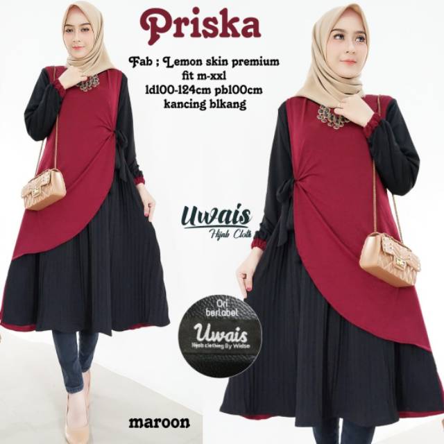 Priska tunik by uwais