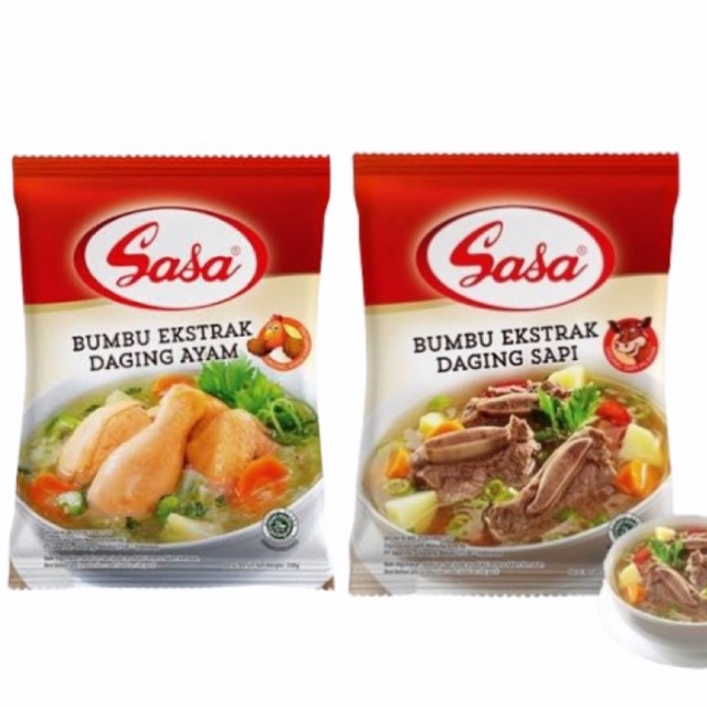 Sasa Bumbu Ekstrak Ayam / Sapi 250gr