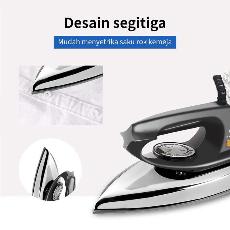 Setrika Listrik HRYD02 hitam