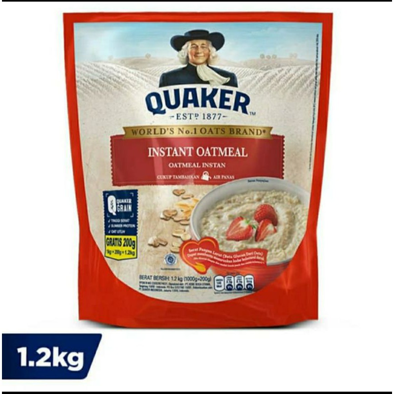 

Quaker Oats Instant 1.2kg