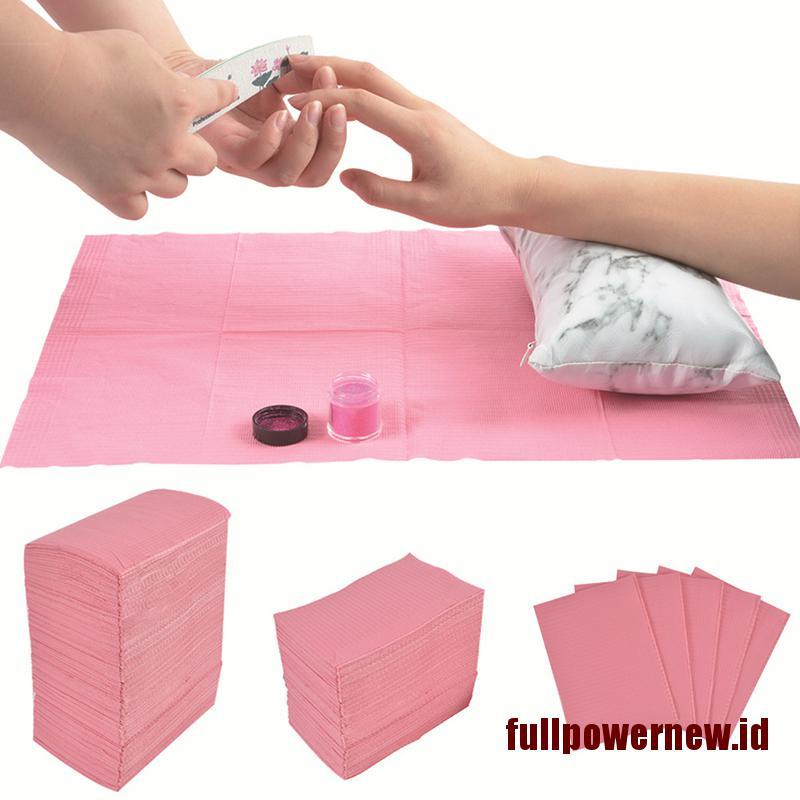 【COD】Portable Disposable Nail Art Clean Pad Desk Mat for Beauty Protection Paper