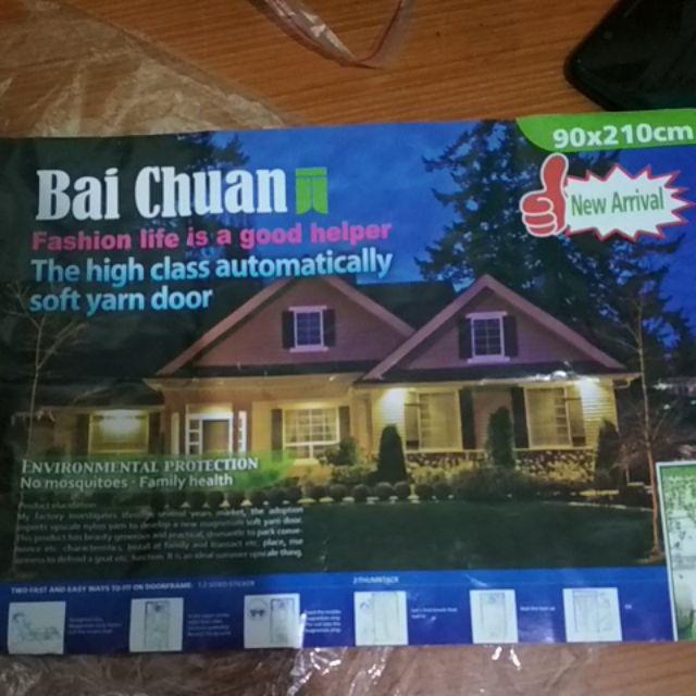 Tirai Magnet Anti Nyamuk Motif