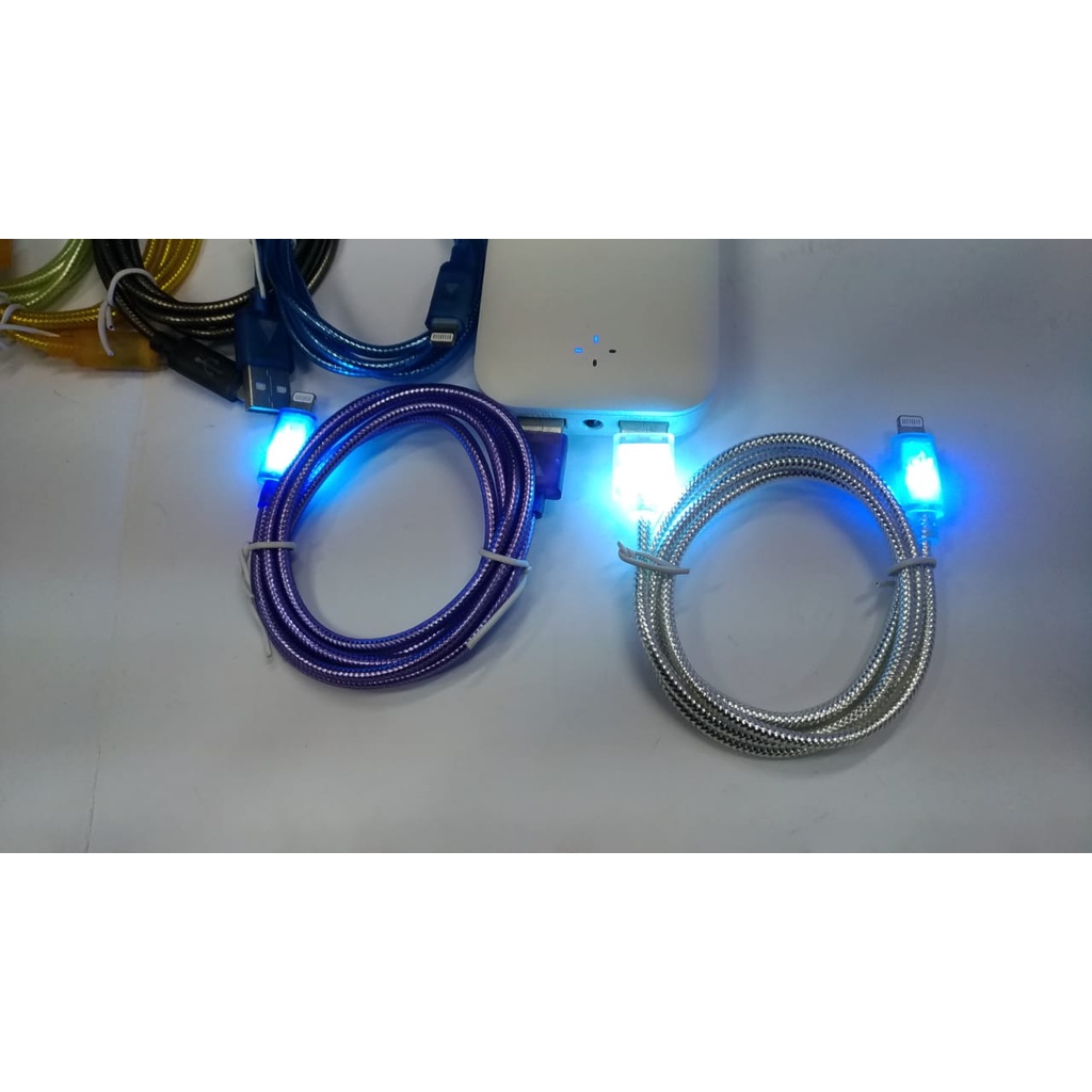 KABEL LIGHTNING SELANG NYALA LAMPU UJUNG