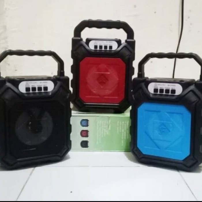 [TERMURAH] SPEAKER PORTABLE 668 + MIC KARAOKE BLUETOOTH YD668 / SPEAKER 668 BLUETOOTH