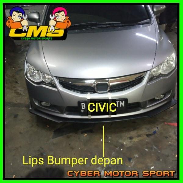 Lips bumper depan civic FD. front lips bumper civic FD. winglet civic