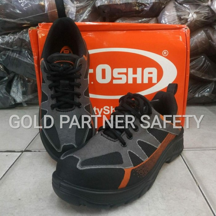 SEPATU SAFETY SHOES Dr OSHA 3107 WOLFAR LACE UP S1 (NEW) ORIGINAL - 37