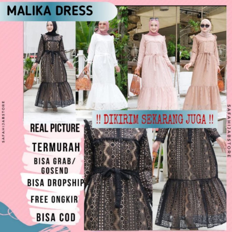 MALIKA BROCADE DRESS