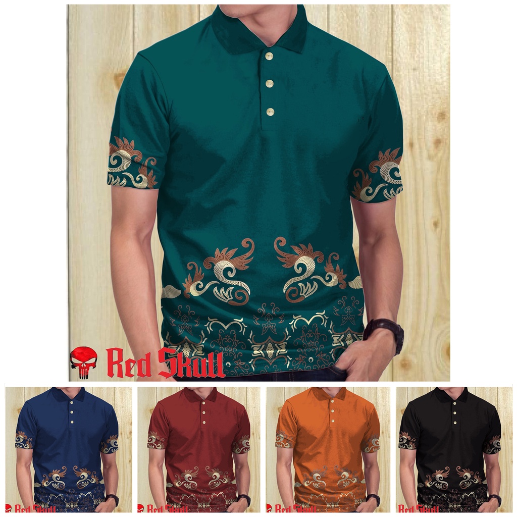 Kaos Kerah Batik Solo Terbaru Batik Bawah