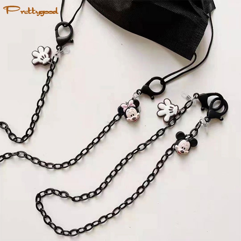 Tali Strap Masker Rantai Anak Laki Disney Mickey Mouse Hand / Kalung Strap Masker Korea -PD