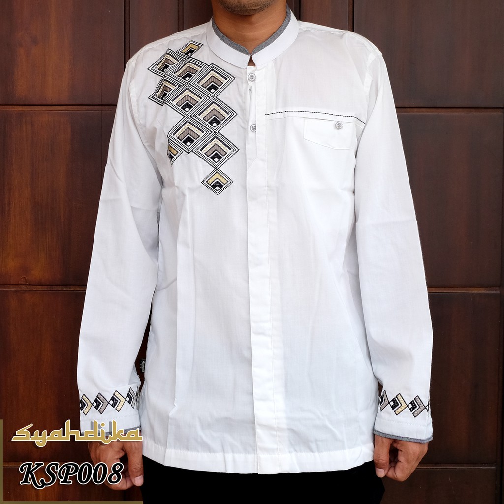Baju Koko Syahdika Lengan Panjang Kode KSP008 Shopee Baju Koko Syahdika Lengan Panjang Kode KSP008 Shopee