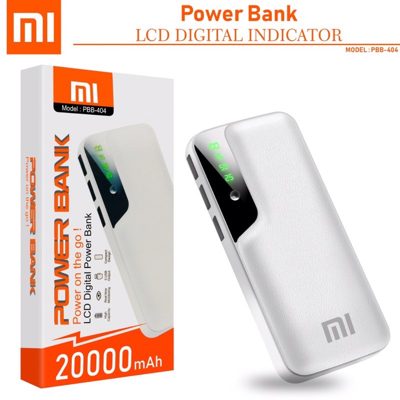 power bank xiaomi 20000mah pbb-404