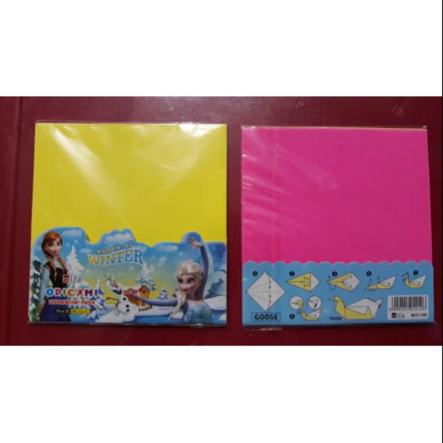 

Kertas Origami Fluorencent Paper Alfa 12x12cm