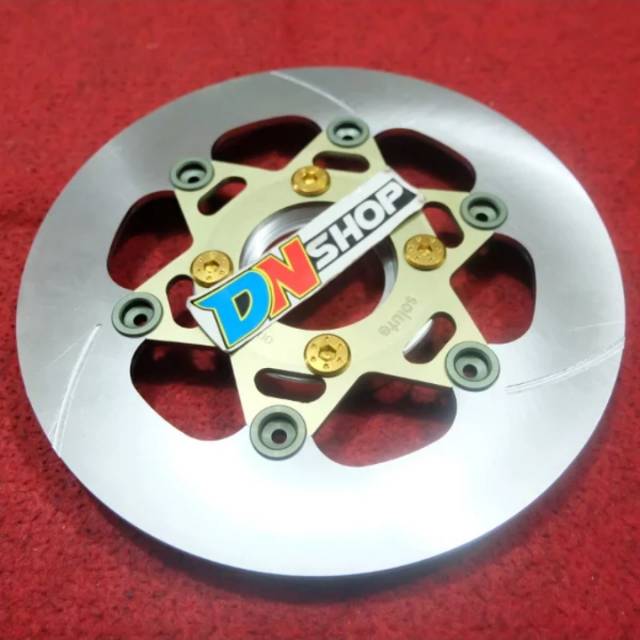 DISC DISK PIRINGAN CAKRAM BUTA SOLUTE 220MM INCLUDE SPACER ADAPTOR