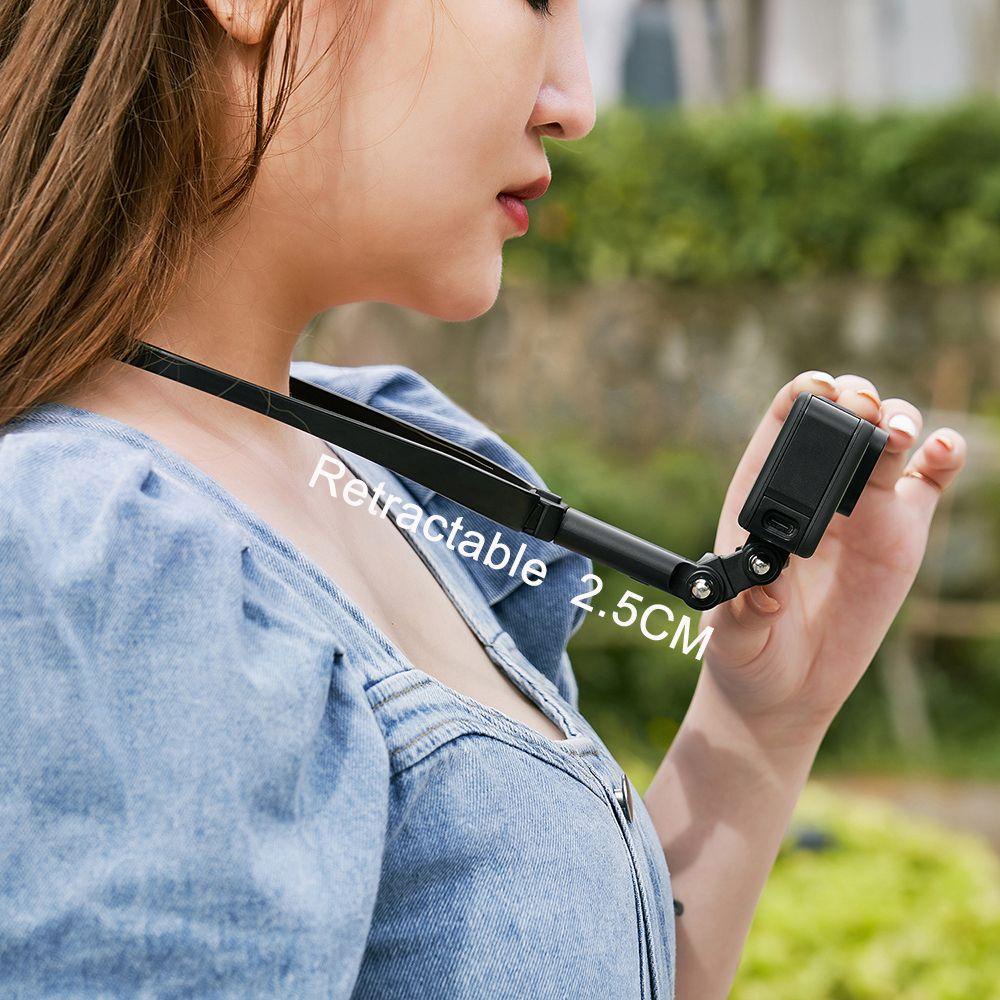 POPULAR GOPRO Populer Hold Mount Kamera Olahraga Lazy Hands Free Lanyard Strap Untuk Gopro10 9 Xiaoyi Action Camera