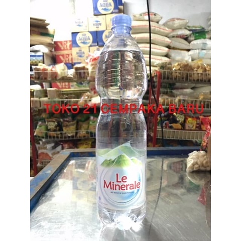 

LAINNYA-KEMASAN-MINUMAN- LE MINERALE AIR MINERAL 600 ML 1 KARTON | 24 BOTOL X 600ML TANGGUNG