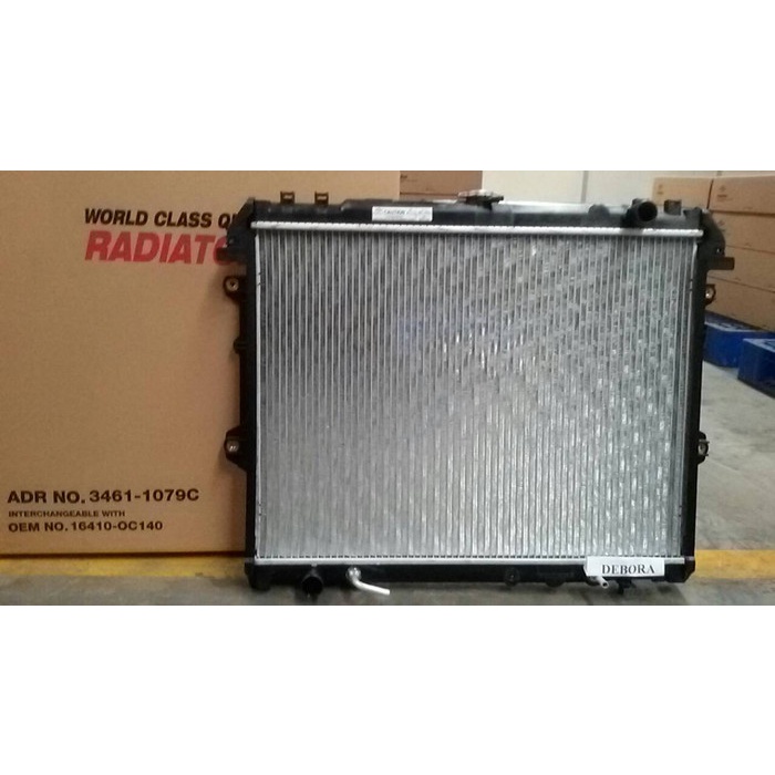 Radiator Toyota Innova Bensin, Fortuner (16410-0C140 AP A/T) (Kode A 007)