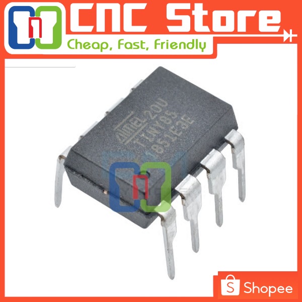 [ICS-0008] ATTINY85-20PU ATTINY85 MCU AVR DIP-8